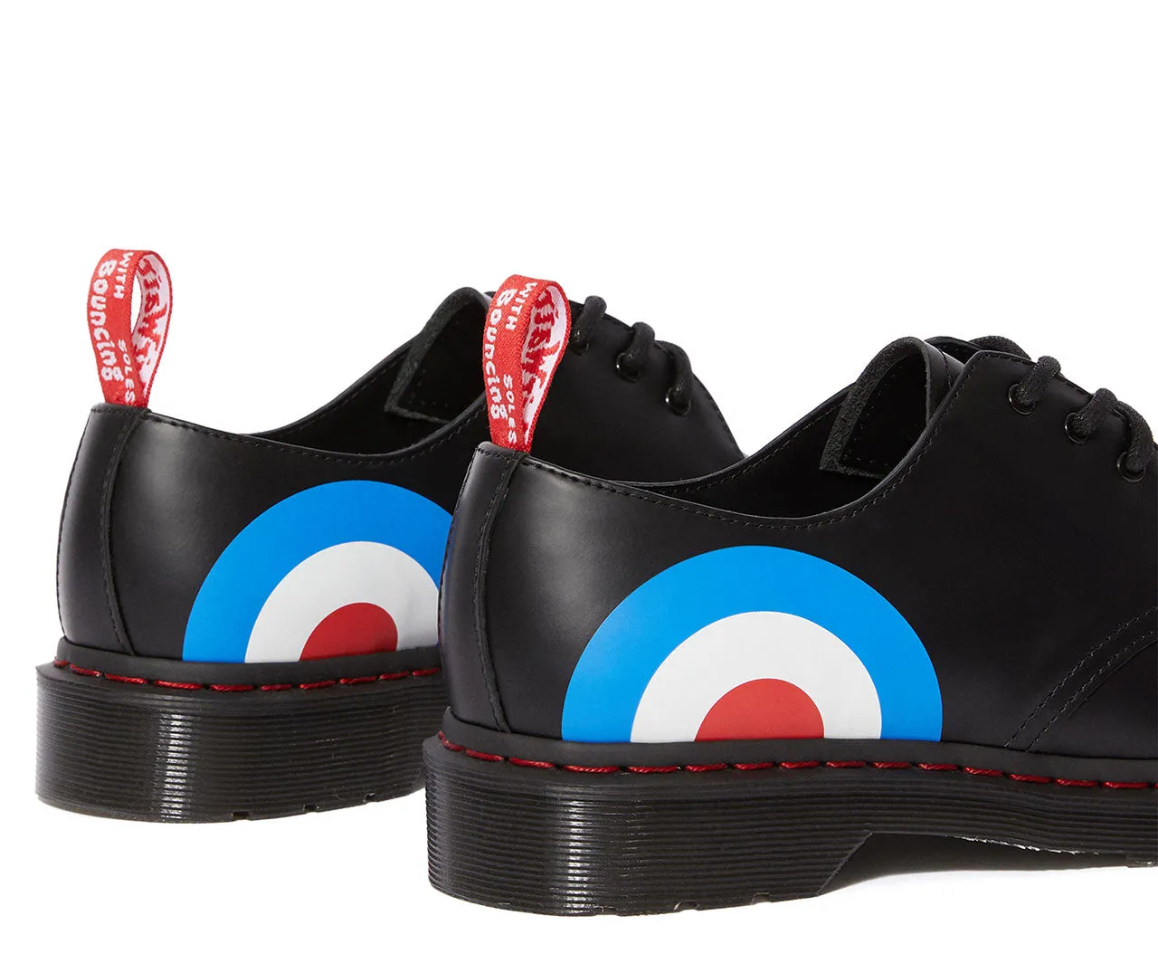 1461 "The Who" Black Target Smooth Oxford