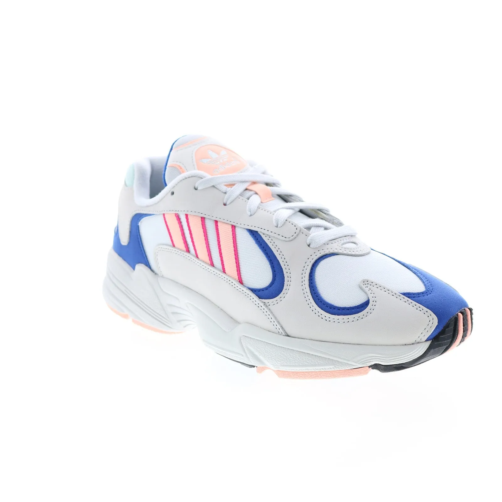 Adidas Yung-1 BD7654 Mens White Synthetic Lace Up Lifestyle Sneakers Shoes