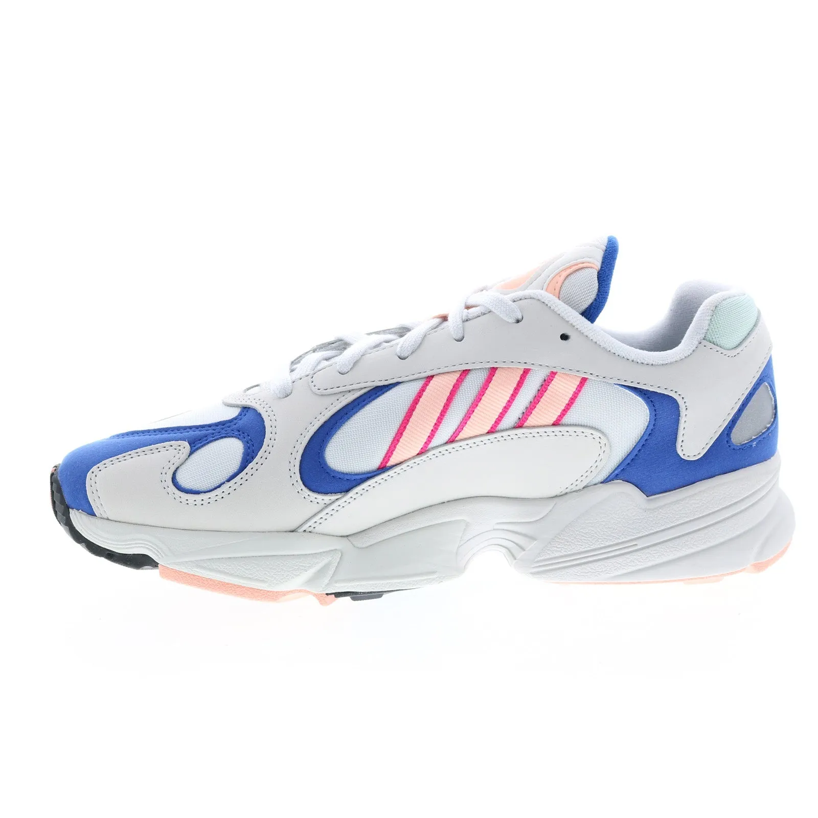 Adidas Yung-1 BD7654 Mens White Synthetic Lace Up Lifestyle Sneakers Shoes