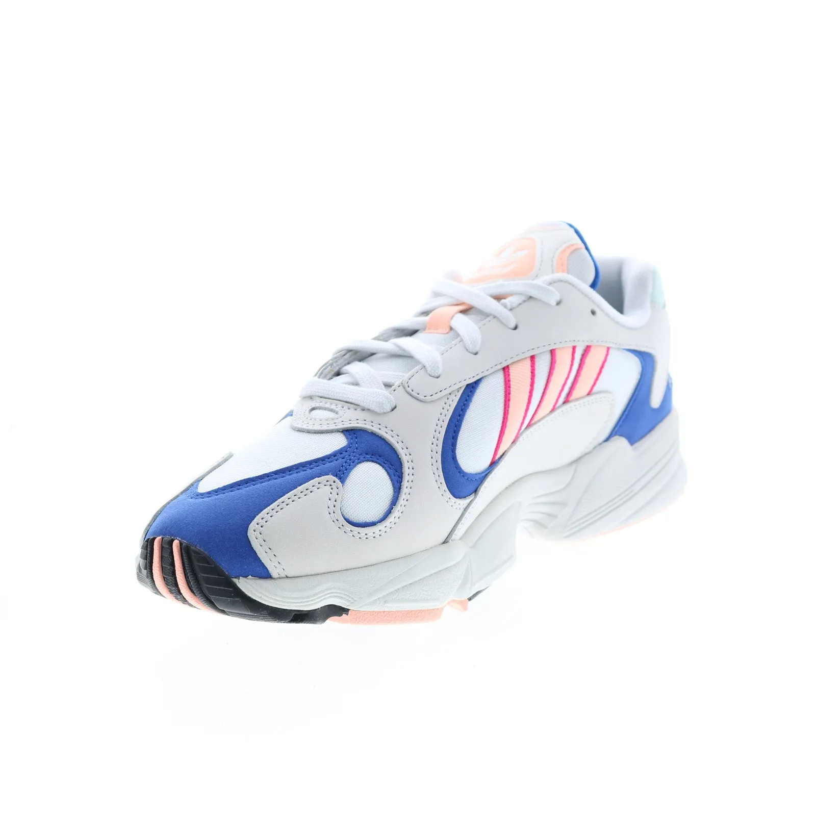 Adidas Yung-1 BD7654 Mens White Synthetic Lace Up Lifestyle Sneakers Shoes