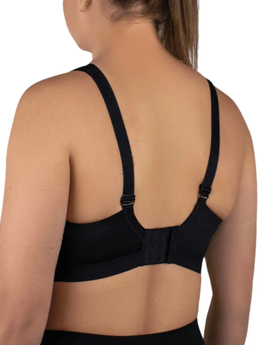D  Max Support Sports Bra - Black