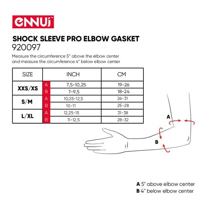 Ennui Shock Sleeve Pro Elbow Gaskets