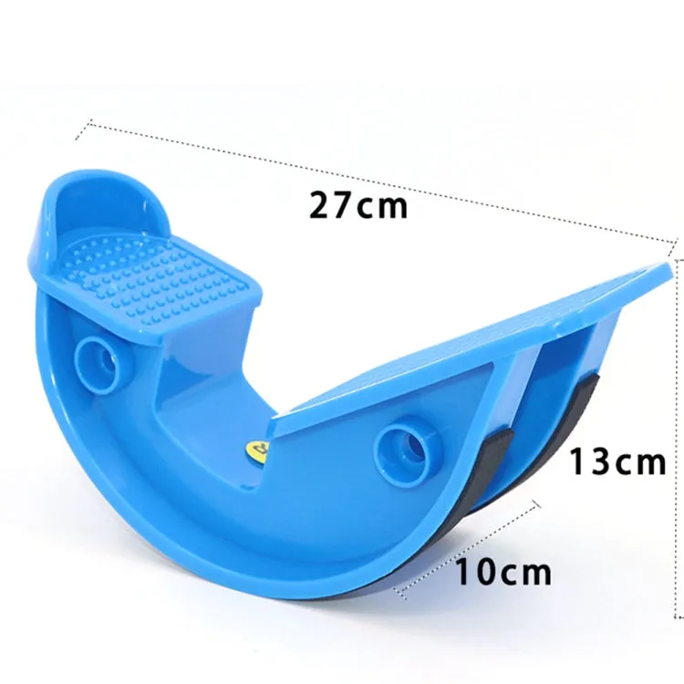 Fitness Inclined Stretching Board Trainer Calf Relaxation Standing Stretching Pedal, Color: Blue with Foot Belt