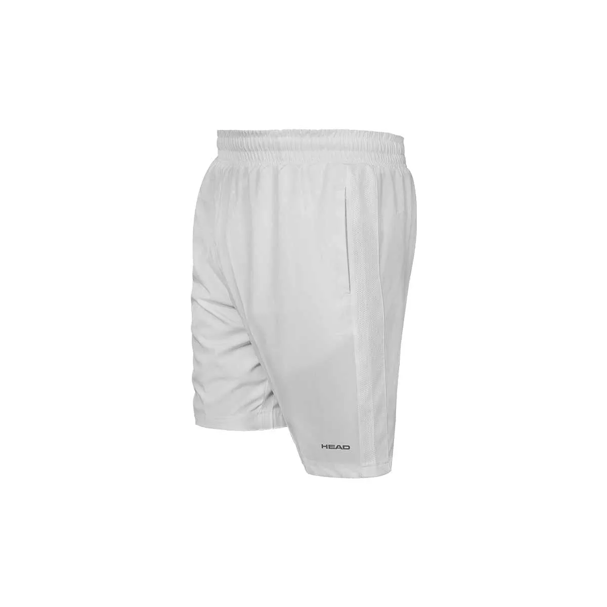 HPS-1101 Polyester Tennis Shorts Large | White