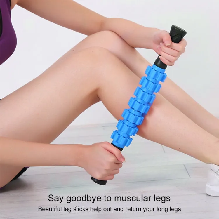 M2 Multifunctional Muscle Relaxation Gear Massage Stick Fitness Roller Rod Shaft (Orange)