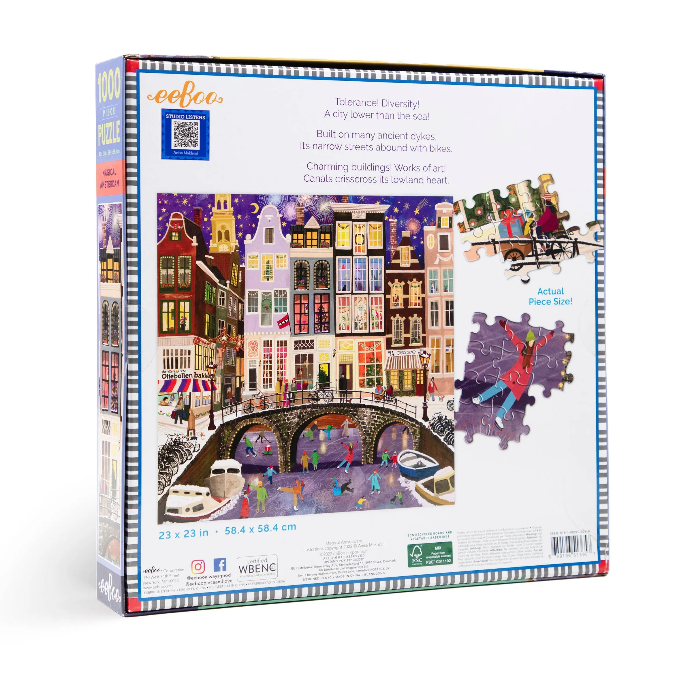 Magical Amsterdam | 1,000 Piece Jigsaw Puzzle
