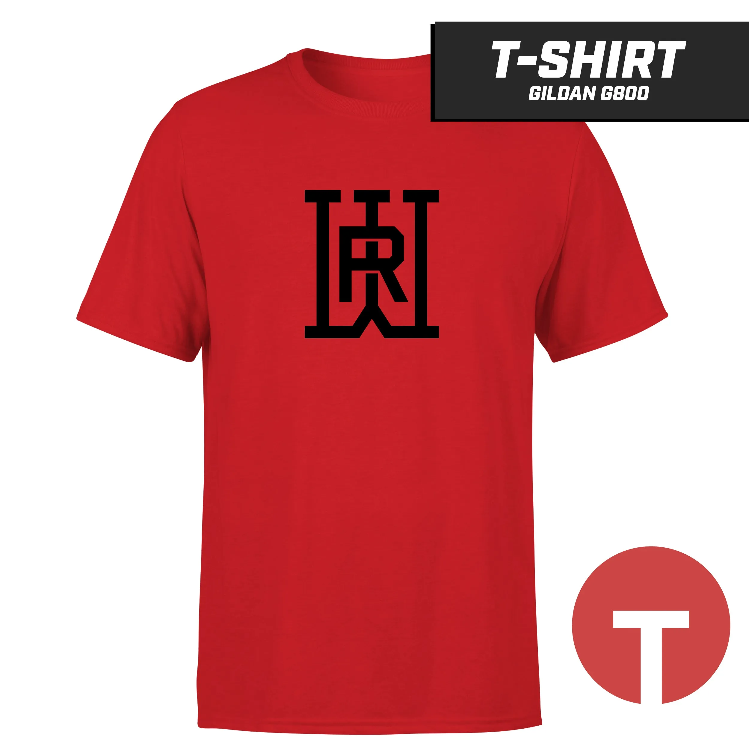 Rapids Baseball - T-Shirt Gildan G800 - LOGO 2