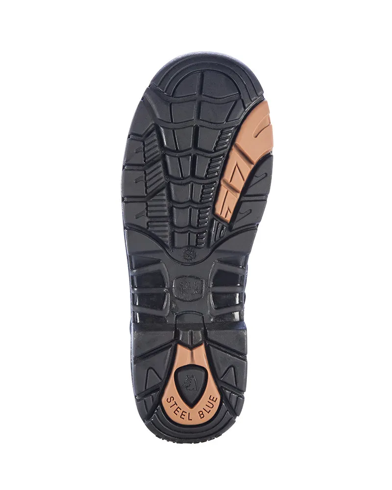 STEEL BLUE 317538 PARKES ZIP SIDED COMPOSITE TOE - BLACK