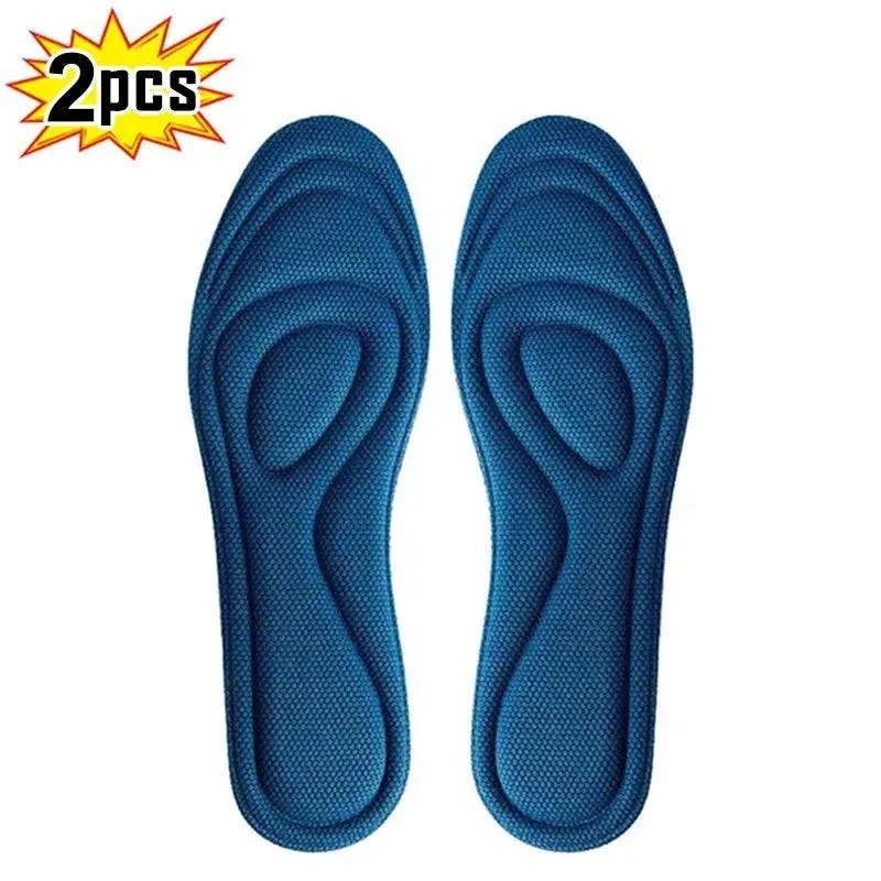 Ultimate Comfort Orthotic Insoles with Memory Foam & Moisture Control for Active Lifestyles