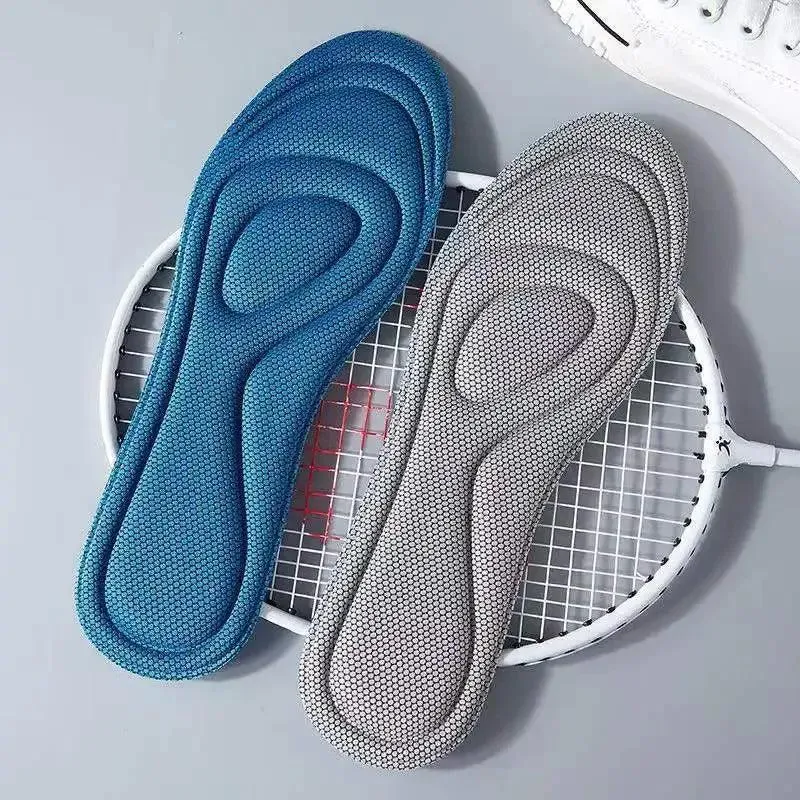 Ultimate Comfort Orthotic Insoles with Memory Foam & Moisture Control for Active Lifestyles