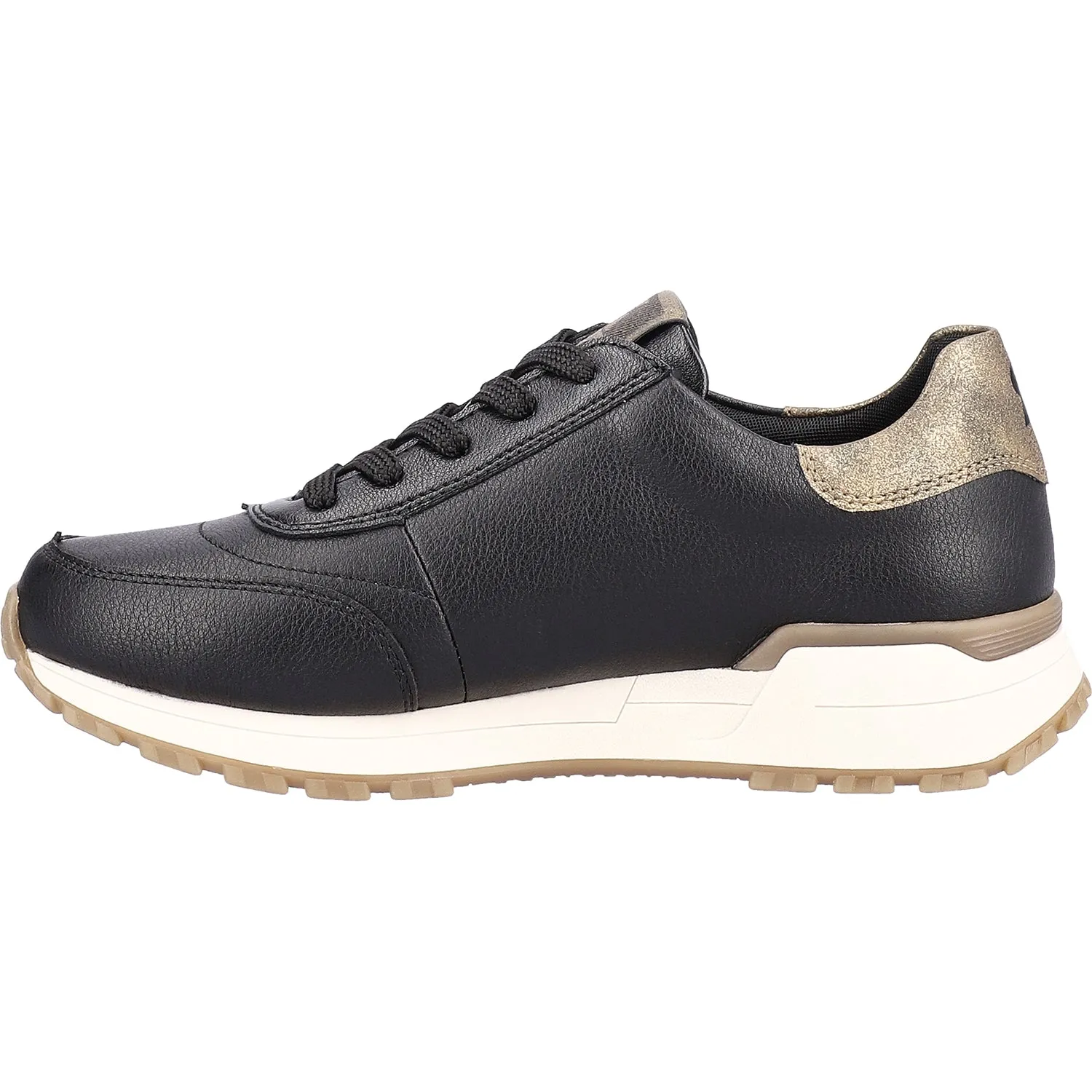 Women's Rieker Revolution W0604-00 Xena 04 Black Leather